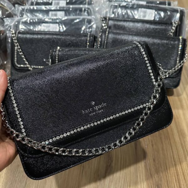 Kate Spade Madison Crystal Flap Crossbody - Image 4