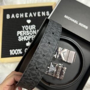 Michael Kors Box Men Belt Black