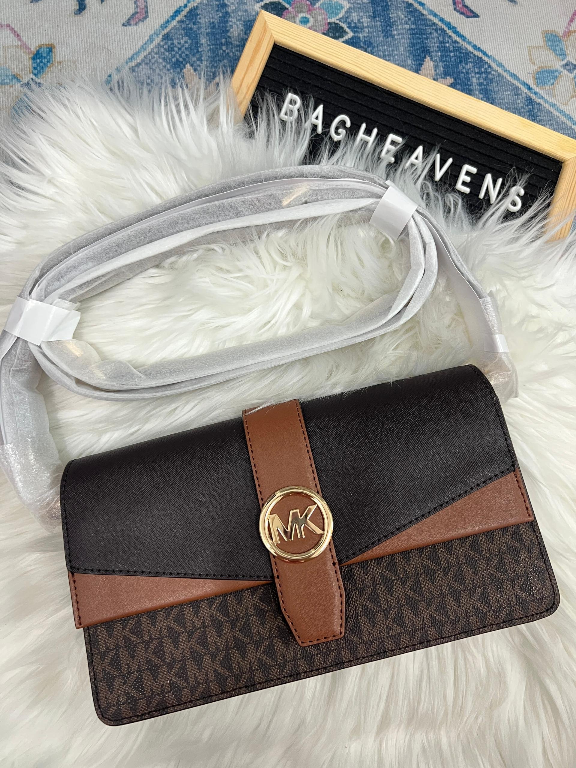 MK Greenwich Medium Flap Shoulder Bag